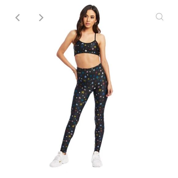 EXCELLENT CONDITION GOLDSHEEP RAINBOW STARDUST LEGGINGS SIZE XS - Picture 1 of 12